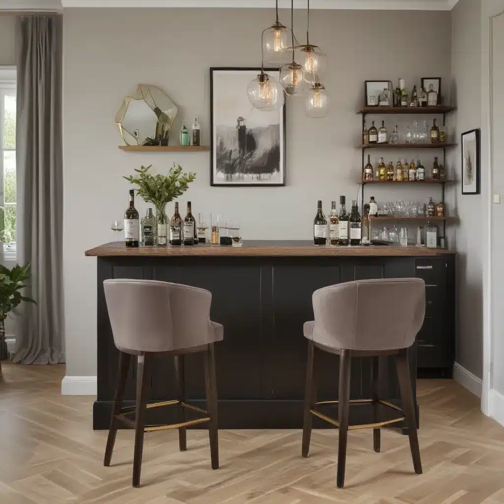 Design A Sophisticated Home Bar Area In Your Lounge Or Dining Room