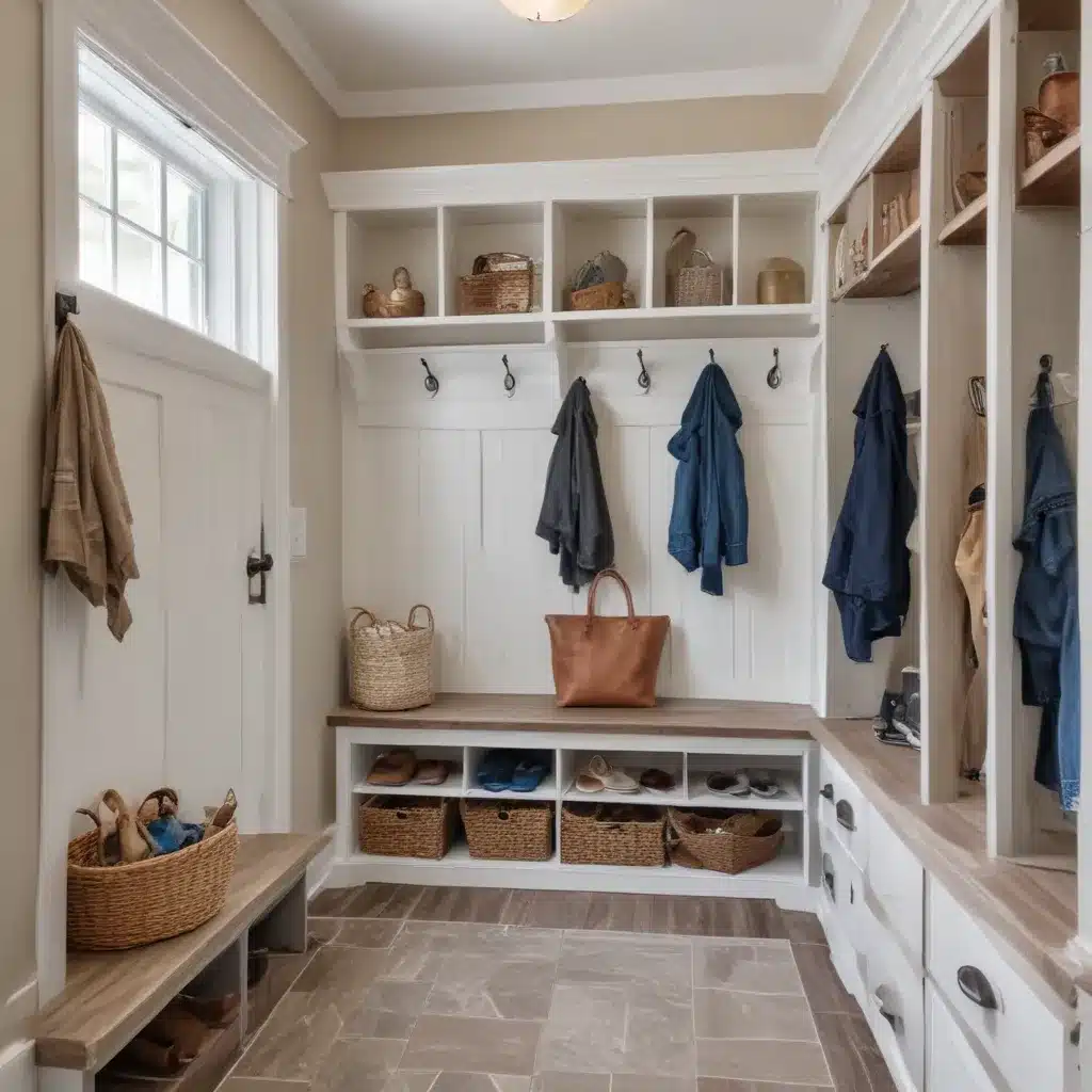 Designing a Mudroom for Family Functionality
