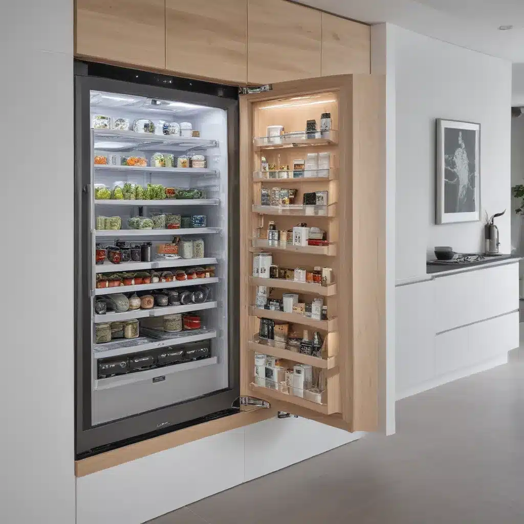 Discrete Appliances: Integrated Refrigeration and Minimal Visible Hardware