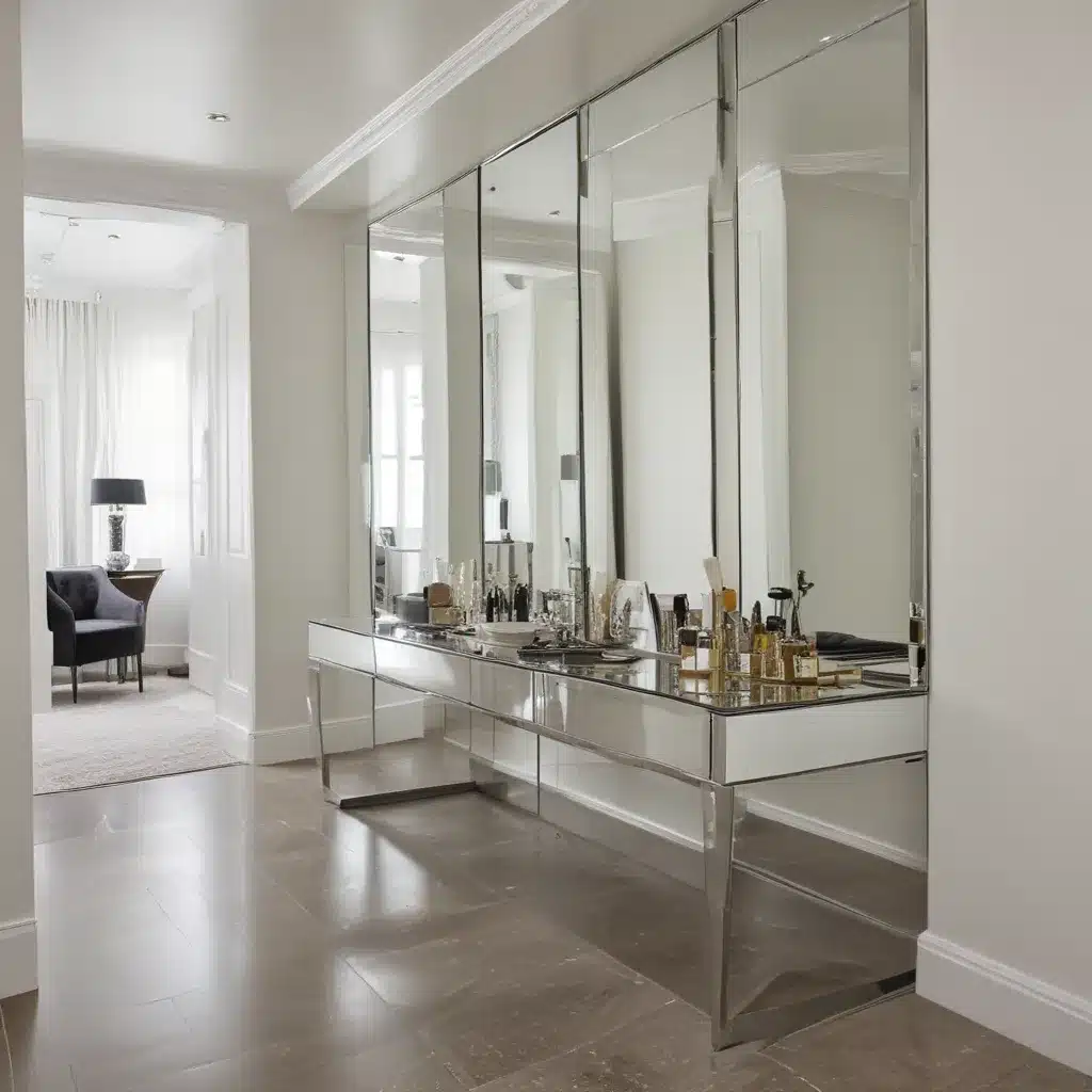 Enhance Tight Spaces With Mirrored Surfaces