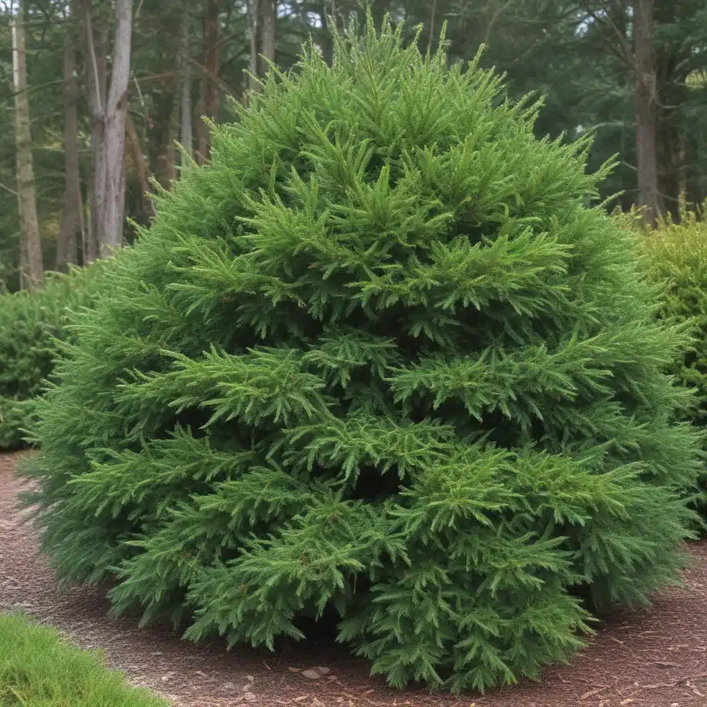 Evergreens Provide Year Round Structure and Color