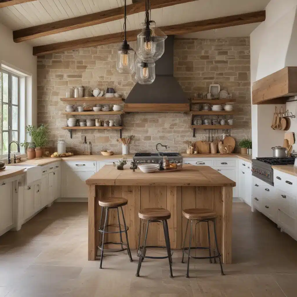 Farmhouse Kitchens: Rustic Meets Modern