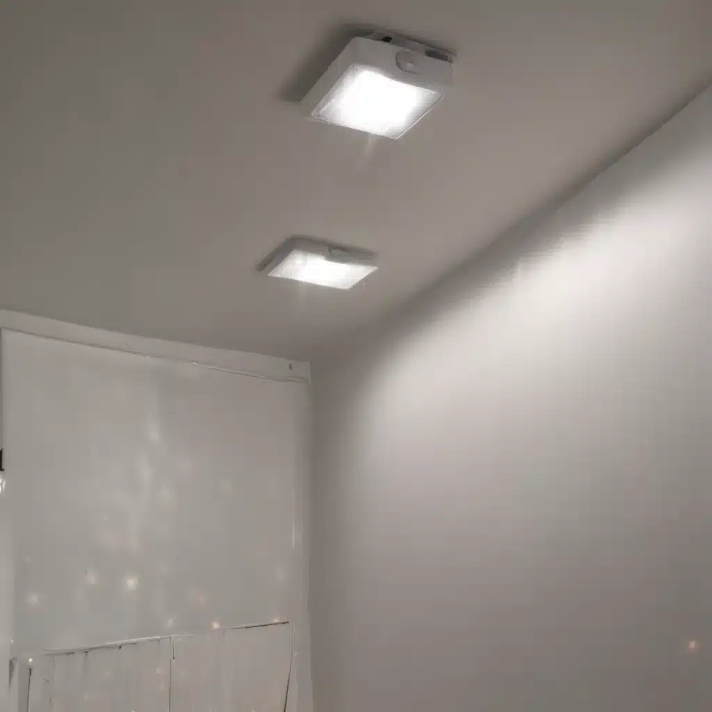 Fitting Low Energy LED Lighting With Motion Sensors to Reduce Use