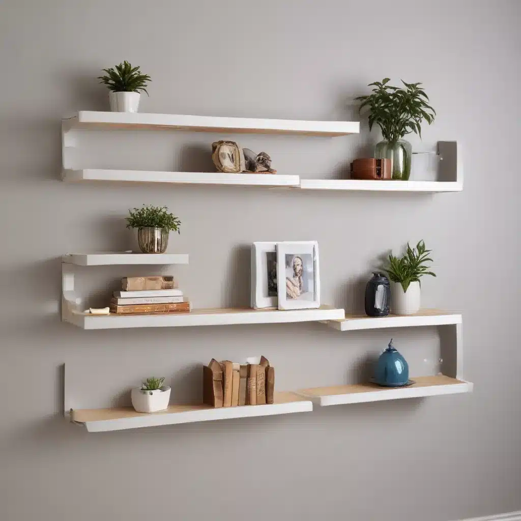 Floating Shelves: Wall Mounted Display and Storage