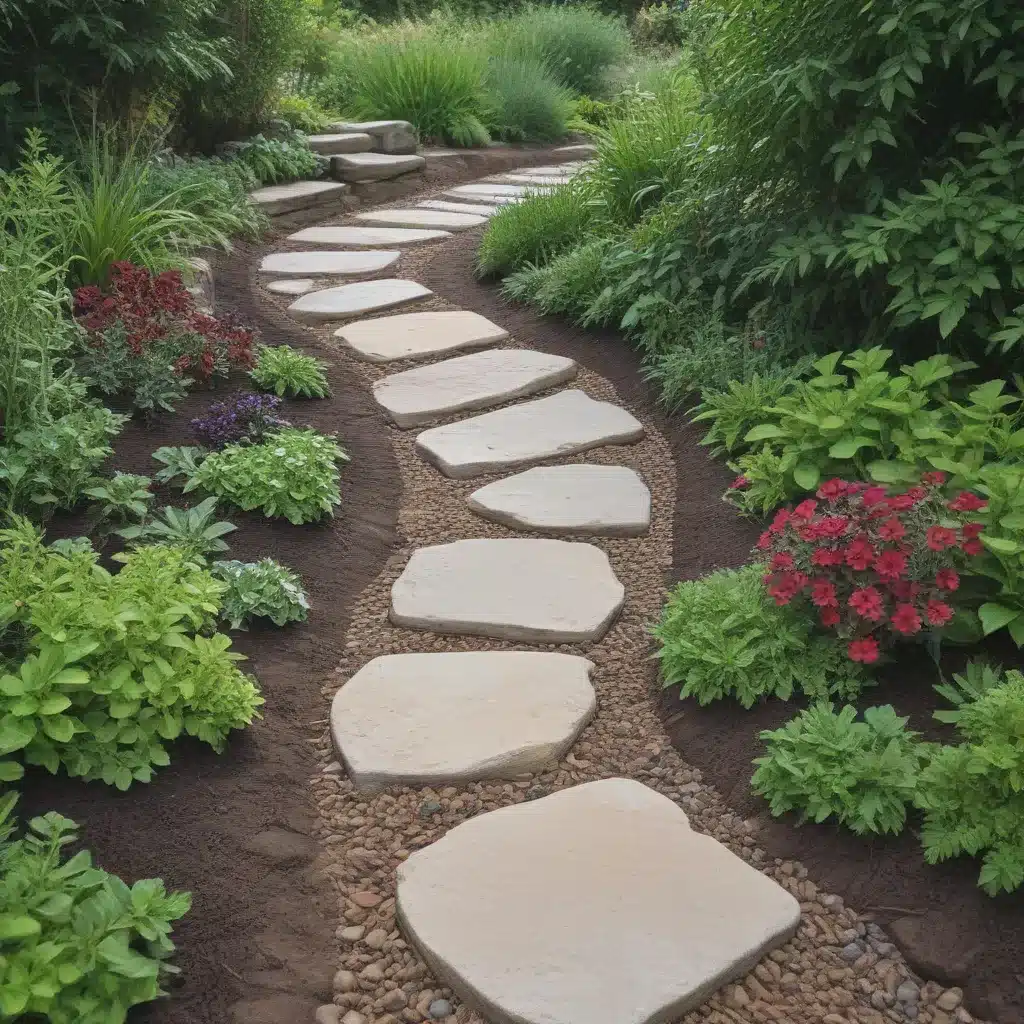 Garden Pathways, Stepping Stones and Walkways to Define Spaces