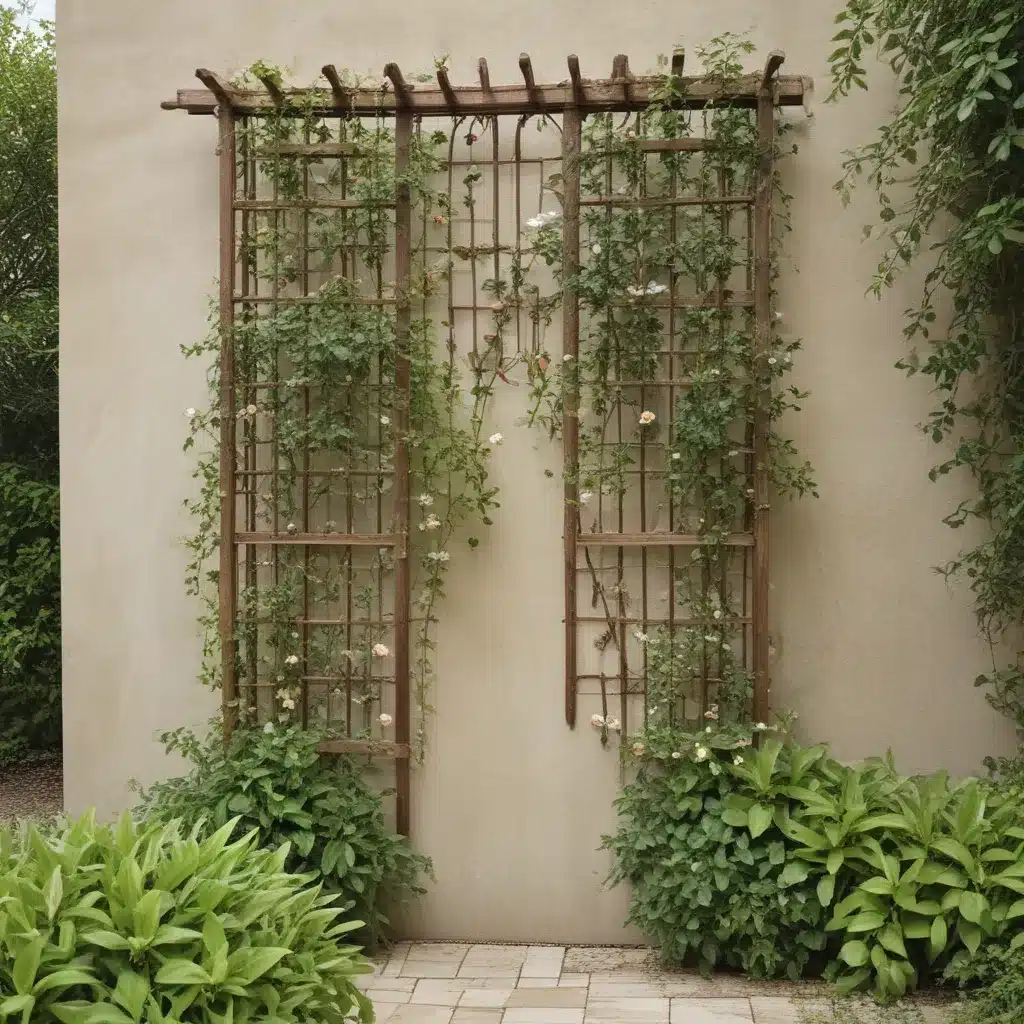 Garden Trellises to Showcase Climbing Plants