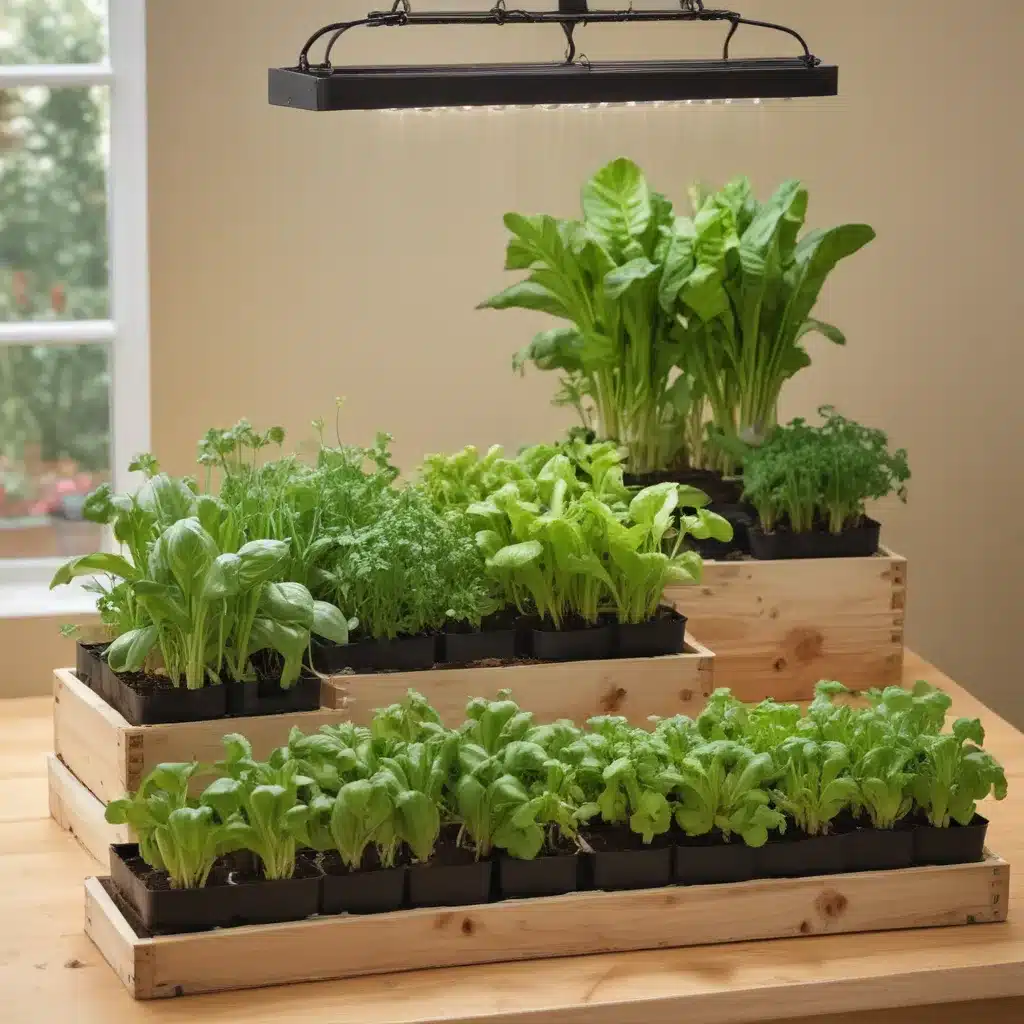 Get a Head Start on Spring With an Indoor Veggie Garden Get a Head Start on Spring With an Indoor Veggie Garden