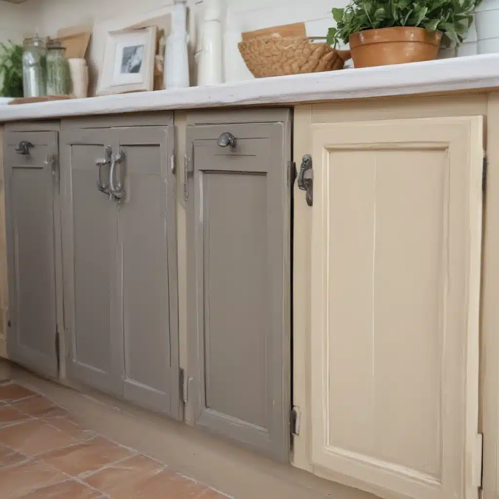 Give Cabinets A Facelift With Chalk Paint