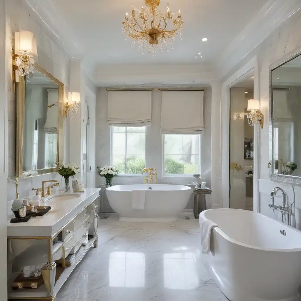 Glamorous Bathroom Design for a Resort-Like Retreat Glamorous Bathroom Design for a Resort-Like Retreat