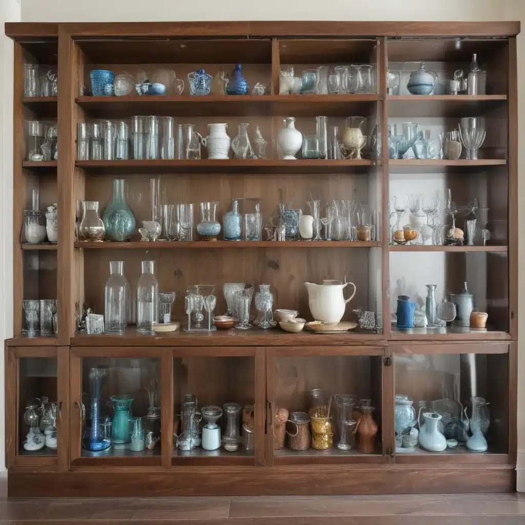 Glass Cabinets: Open Shelving Shows Off Collections