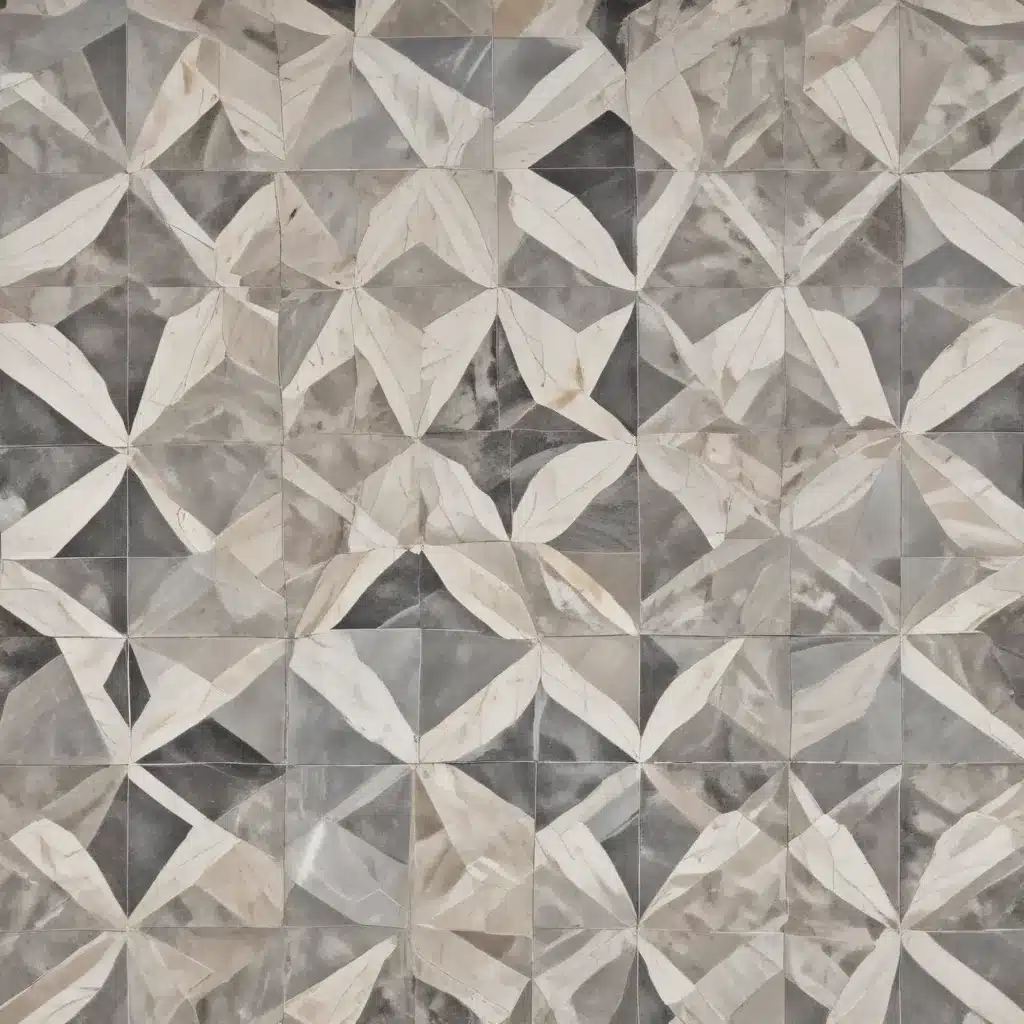 Graphic Flooring: Patterned Tiles