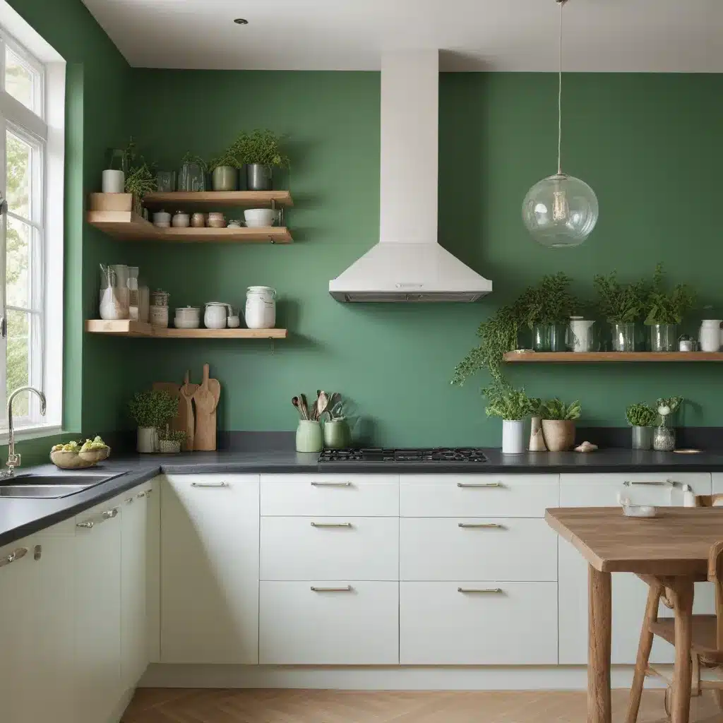 Green with Envy: Nature-Inspired Hues for a Restful Kitchen