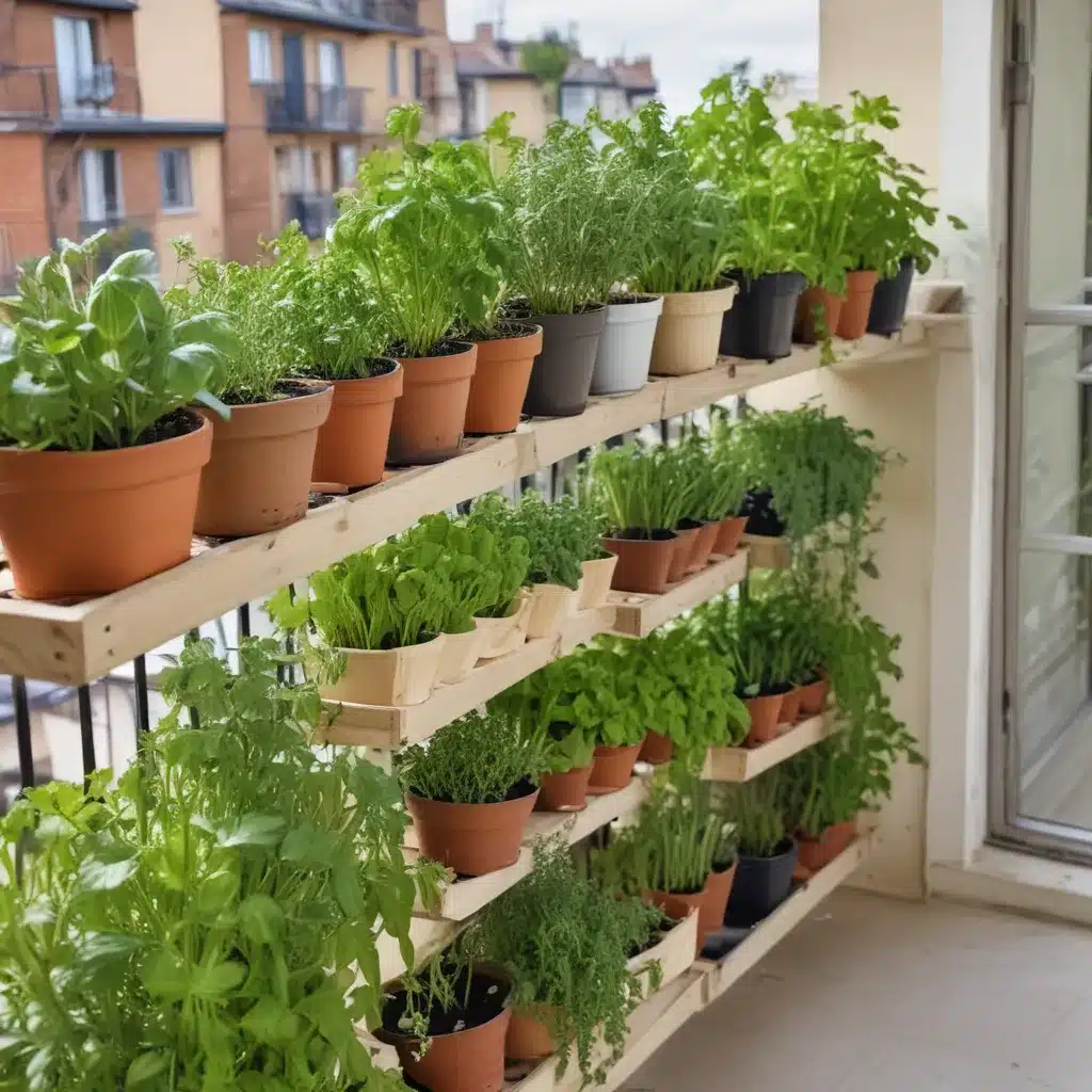 Grow Fresh Herbs and Veggies on Your Balcony