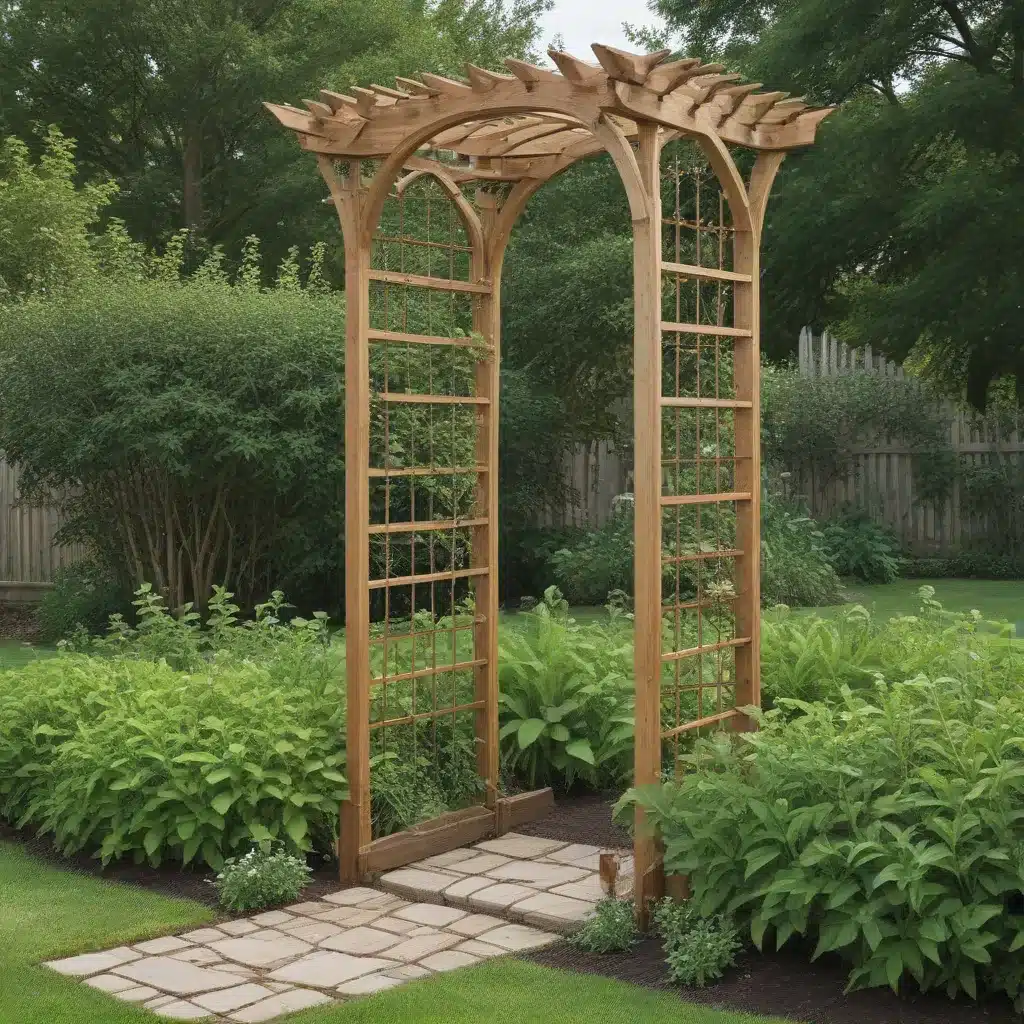 Grow Vertical With Trellises, Obelisks And Arbors