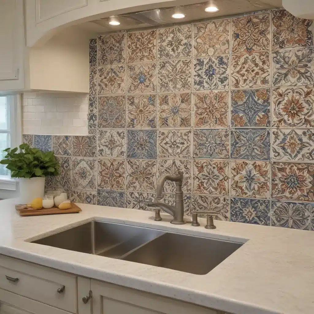 Hand-Painted Tiles: One-of-a-Kind Backsplash Artwork