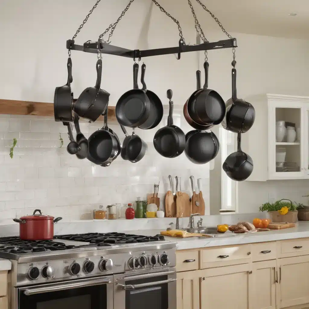 Hanging Pots and Pans: Pot Racks for Easy Access to Cookware Hanging Pots and Pans: Pot Racks for Easy Access to Cookware