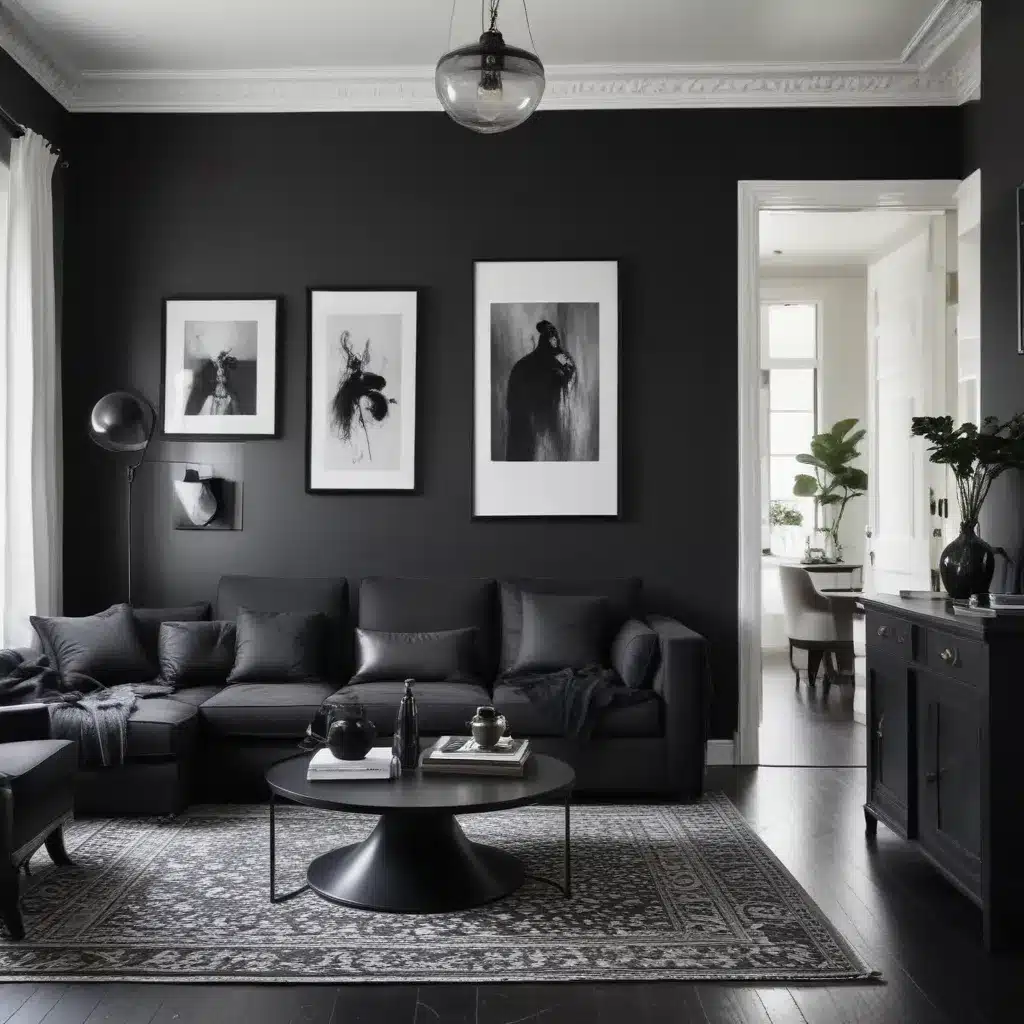 High Contrast Decor: Combining Dark and Light Elements High Contrast Decor: Combining Dark and Light Elements