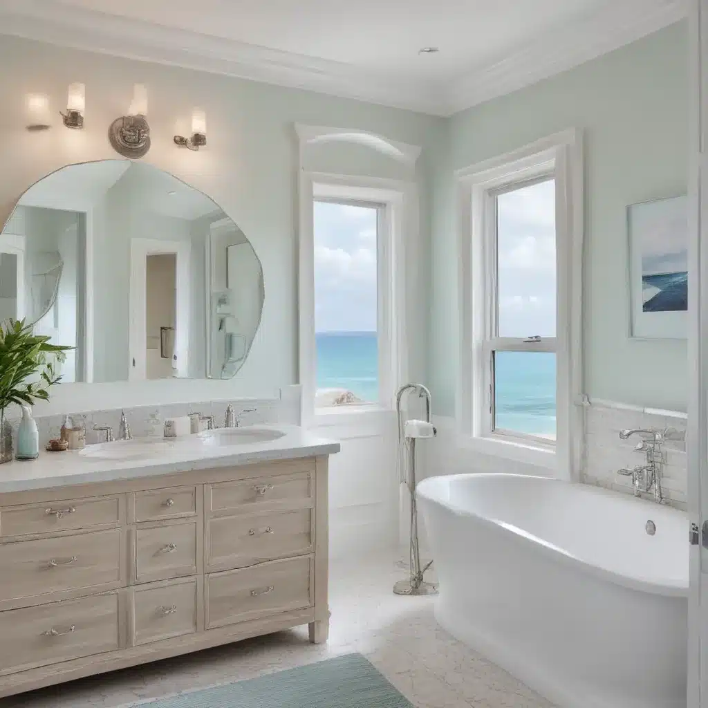 How To Give Your Bathroom a Coastal Makeover