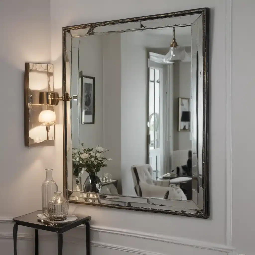 Illuminate Dark Corners With Mirrors And Metallics