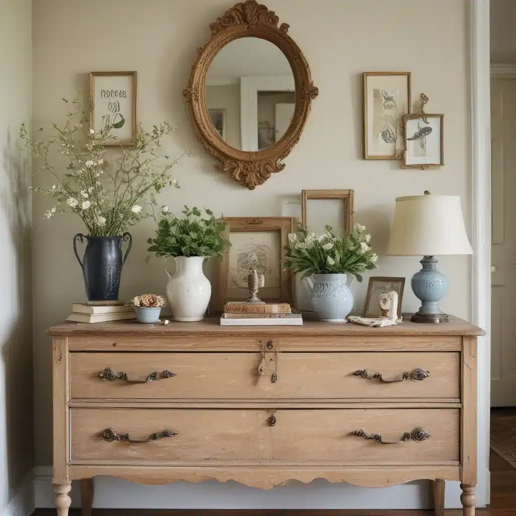 Incorporate Vintage Finds For Charming Style