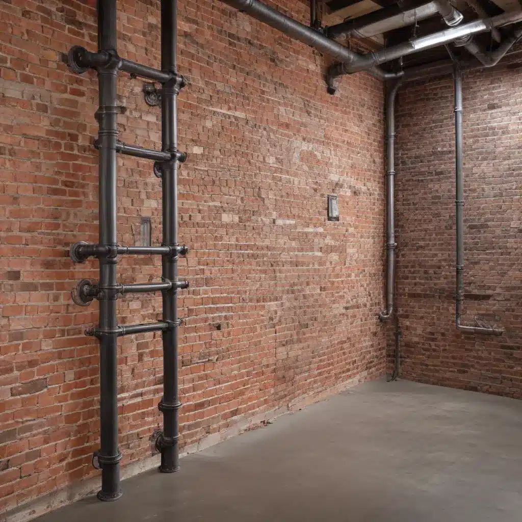 Industrial Edge: Exposed Brick, Pipes and Urban Materials