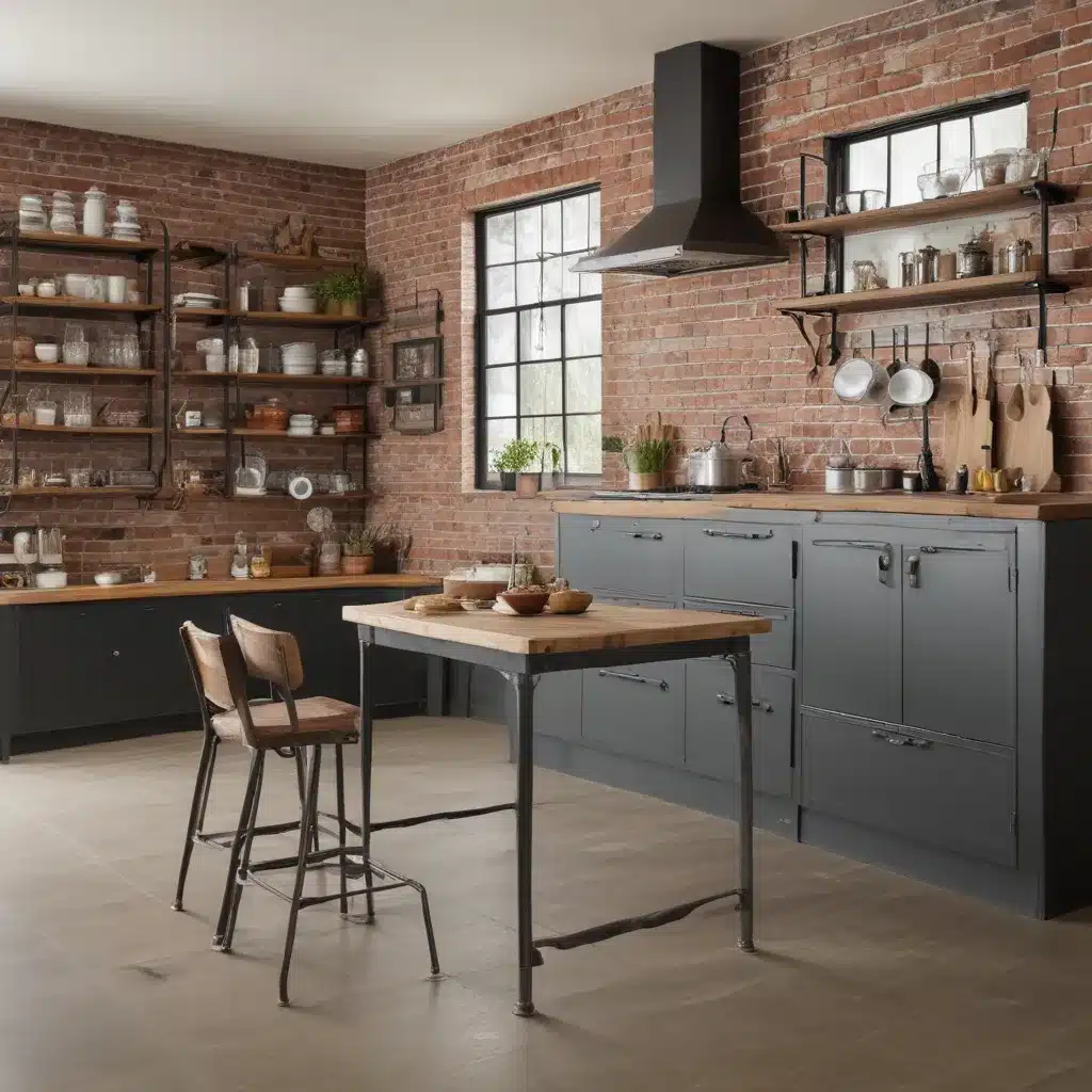 Industrial Edge: Incorporating Urban and Vintage Touches in the Kitchen