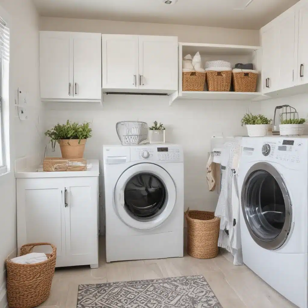 Inexpensive Laundry Room Makeover Ideas