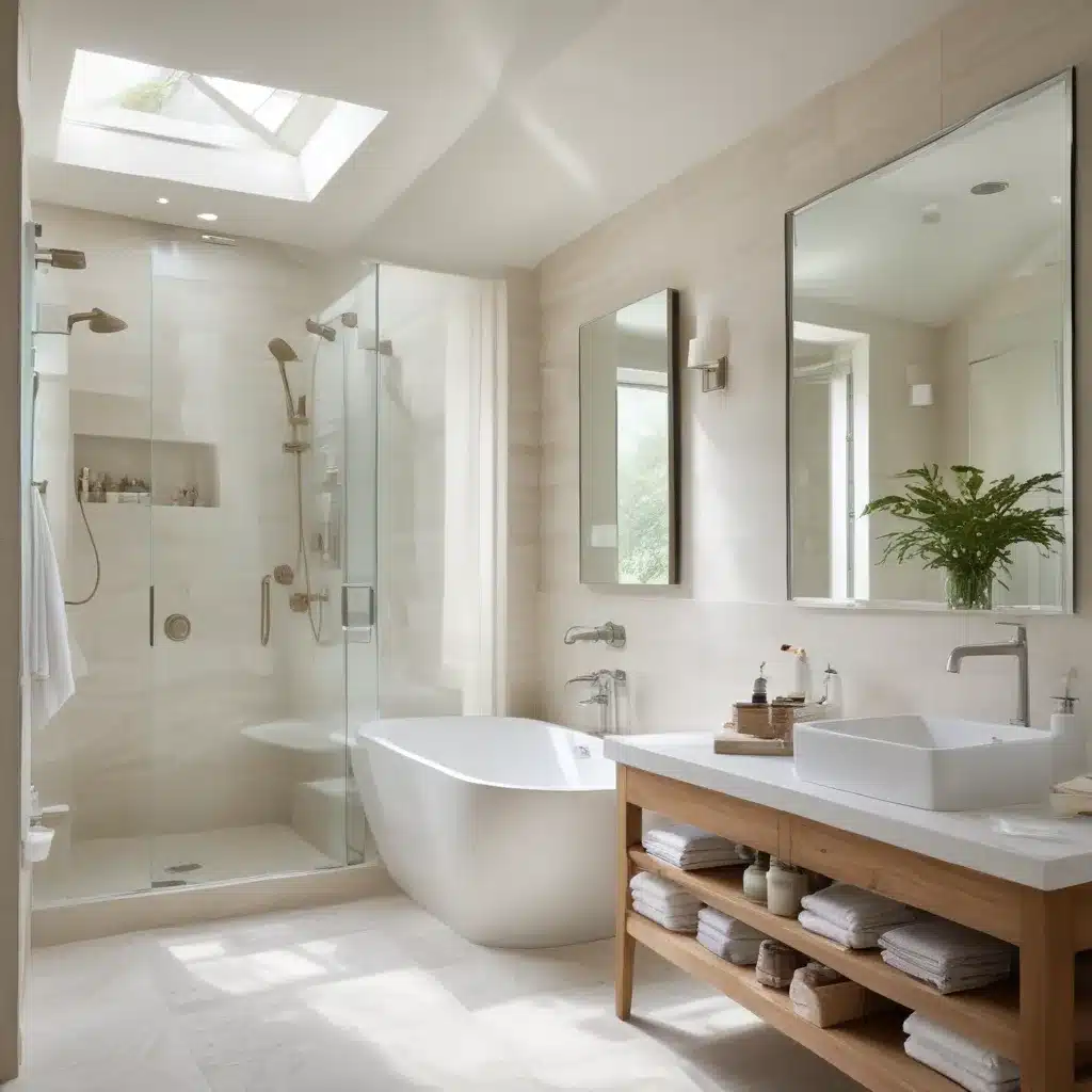 Infuse Your Bathroom With An Airy, Open Feel