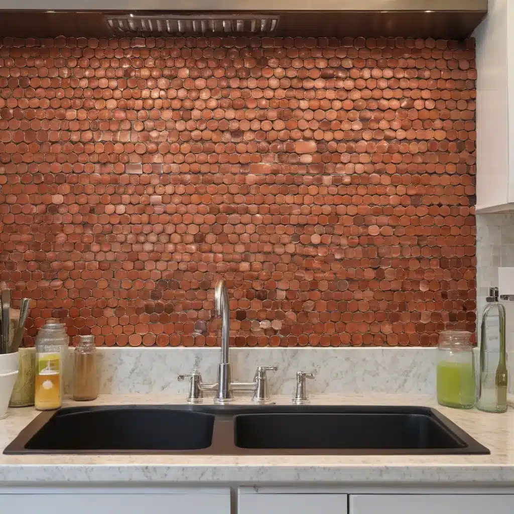 Install Beautiful Penny Tile Backsplash Yourself