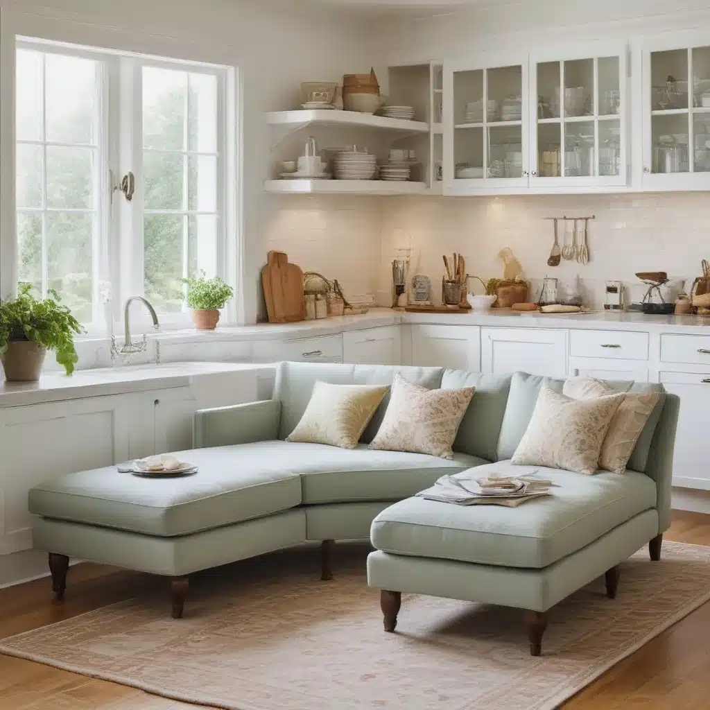 Kitchen Chaise Lounges: Relaxed Seating Meets Food Prep Space