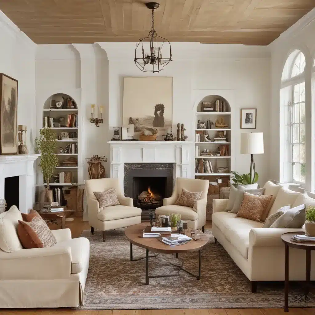 Living Rooms That Seamlessly Blend Old And New