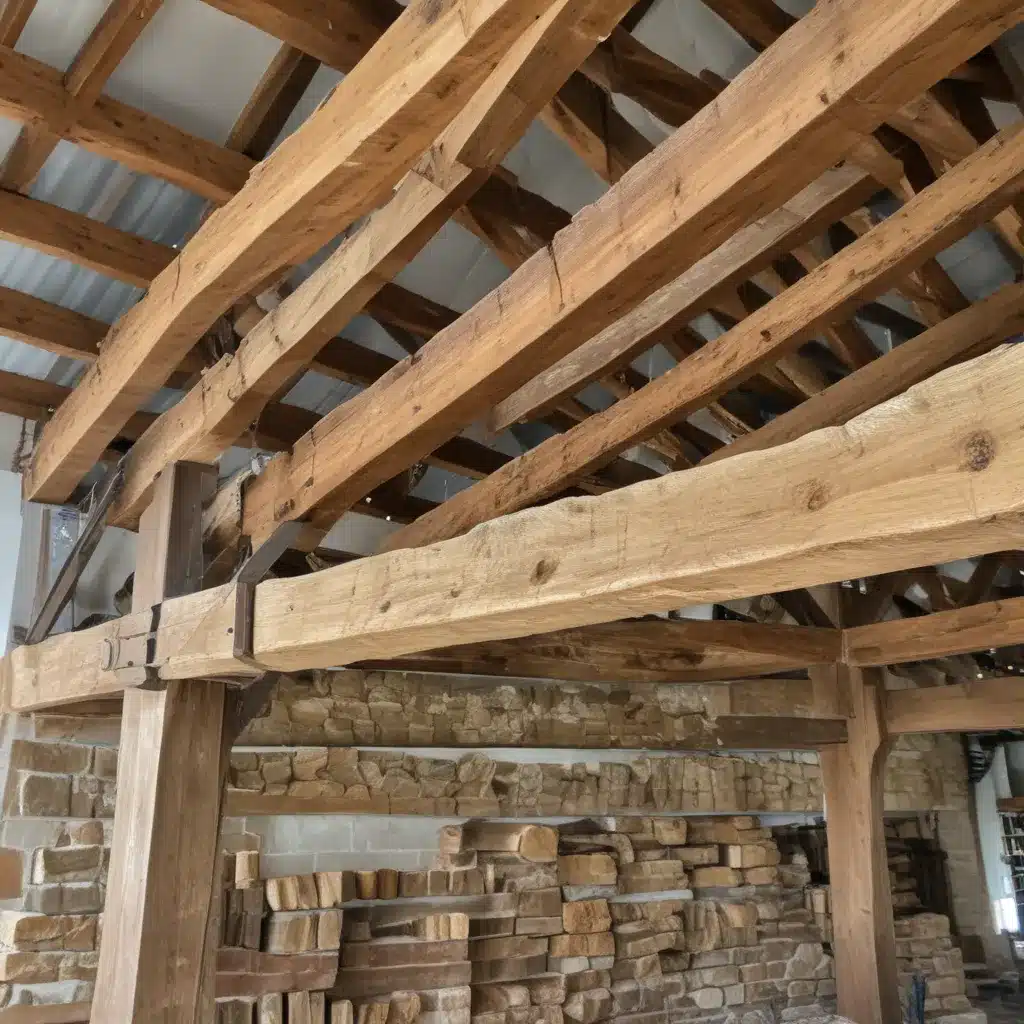 Locally Sourced Reclaimed Timber Beams Locally Sourced Reclaimed Timber Beams