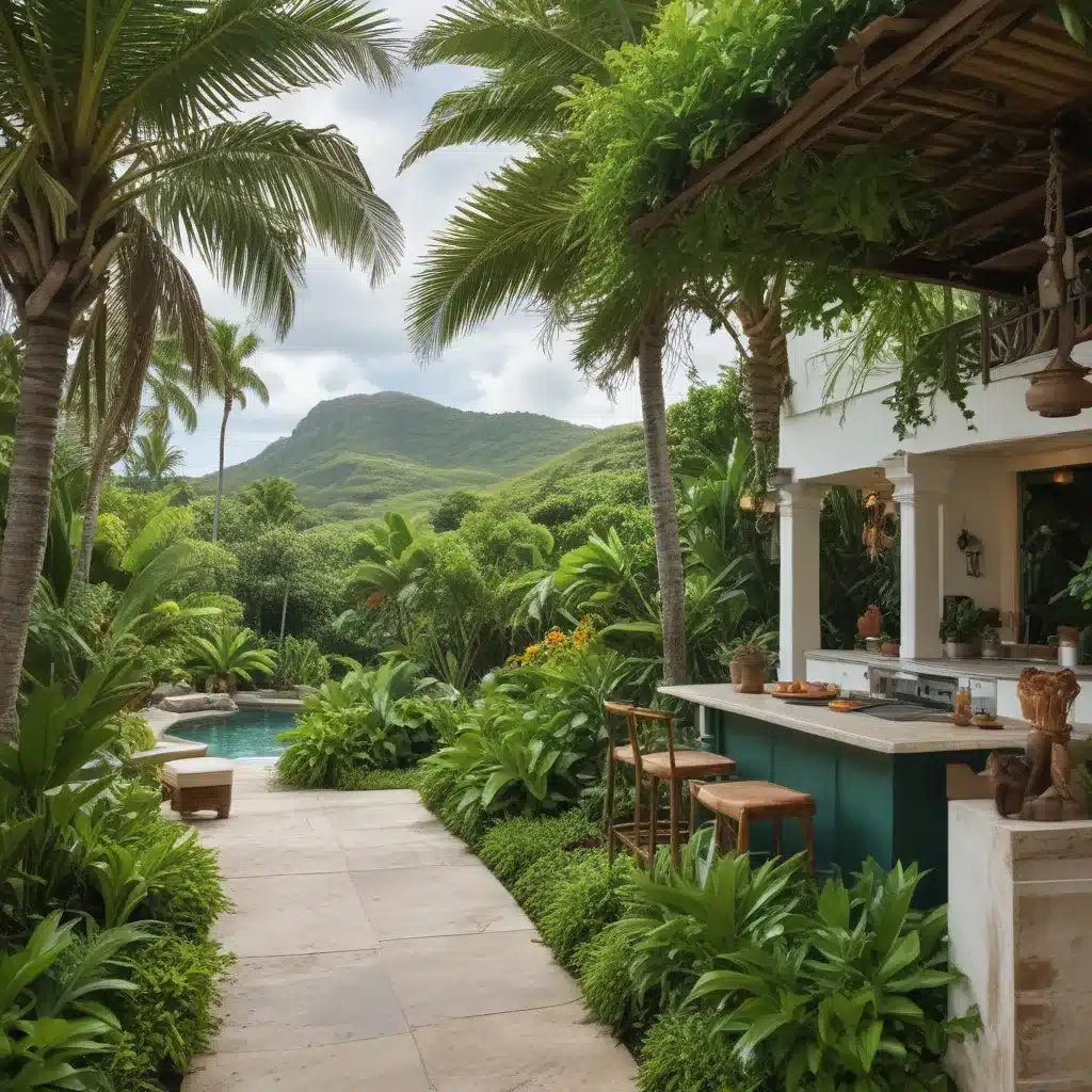 Lush Greens and Island Style