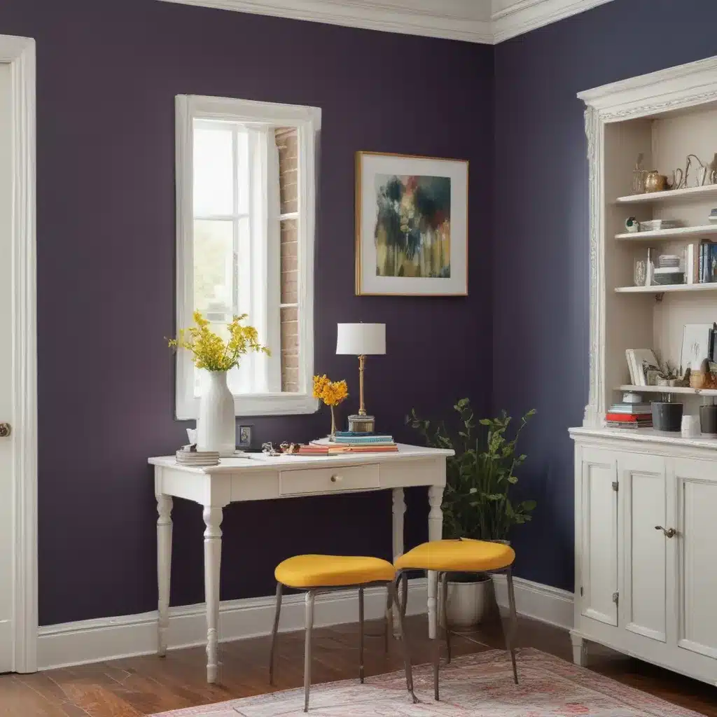 Make A Bold Statement With Colorful Interior Paint Choices