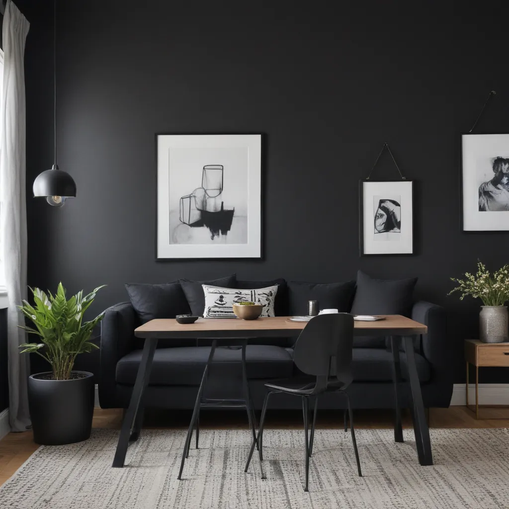 Make A Statement With Black Accents