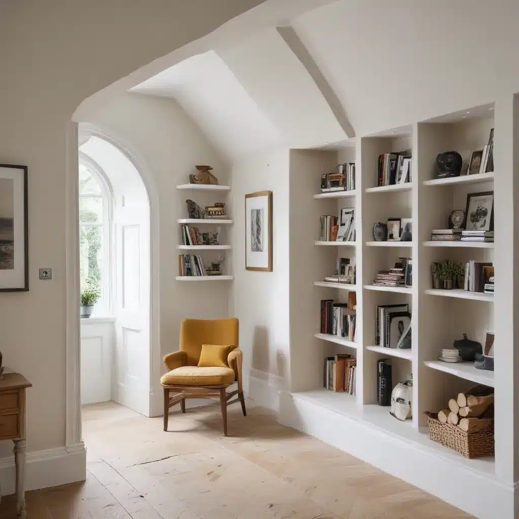 Make The Most Of Odd Angles And Alcoves