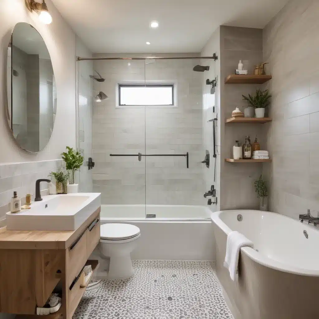 Make Tiny Bathrooms Feel Spacious With Clever Designs