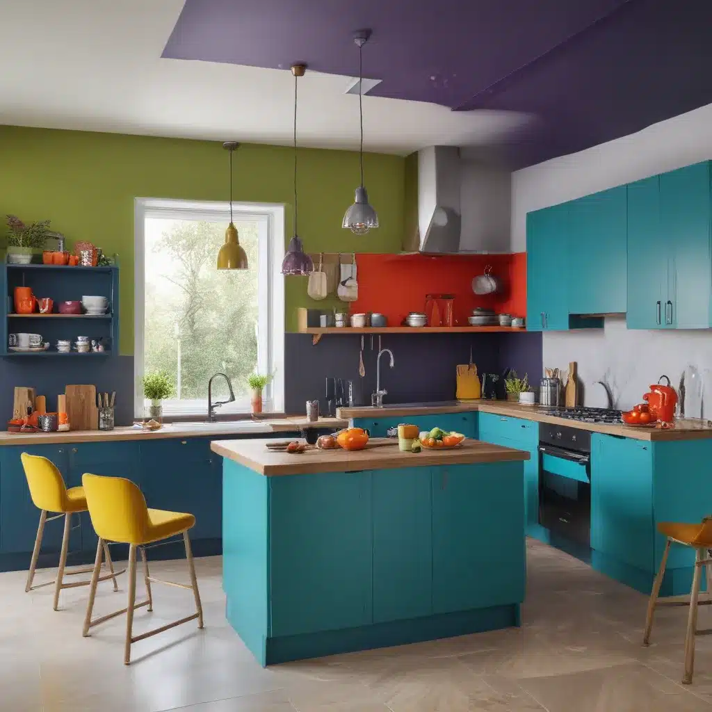 Make Your Kitchen Pop With Bold Colours