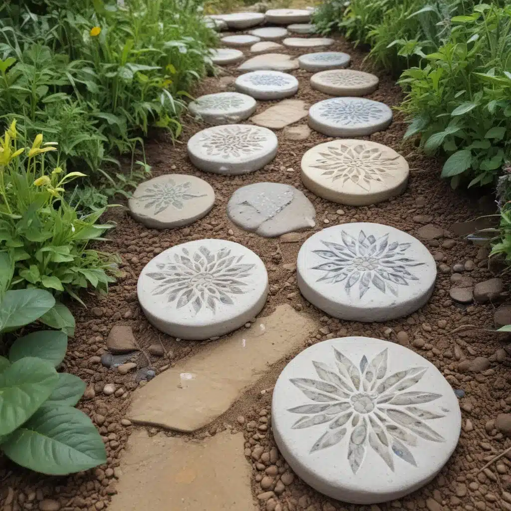 Make Your Own Gorgeous Garden Stepping Stones