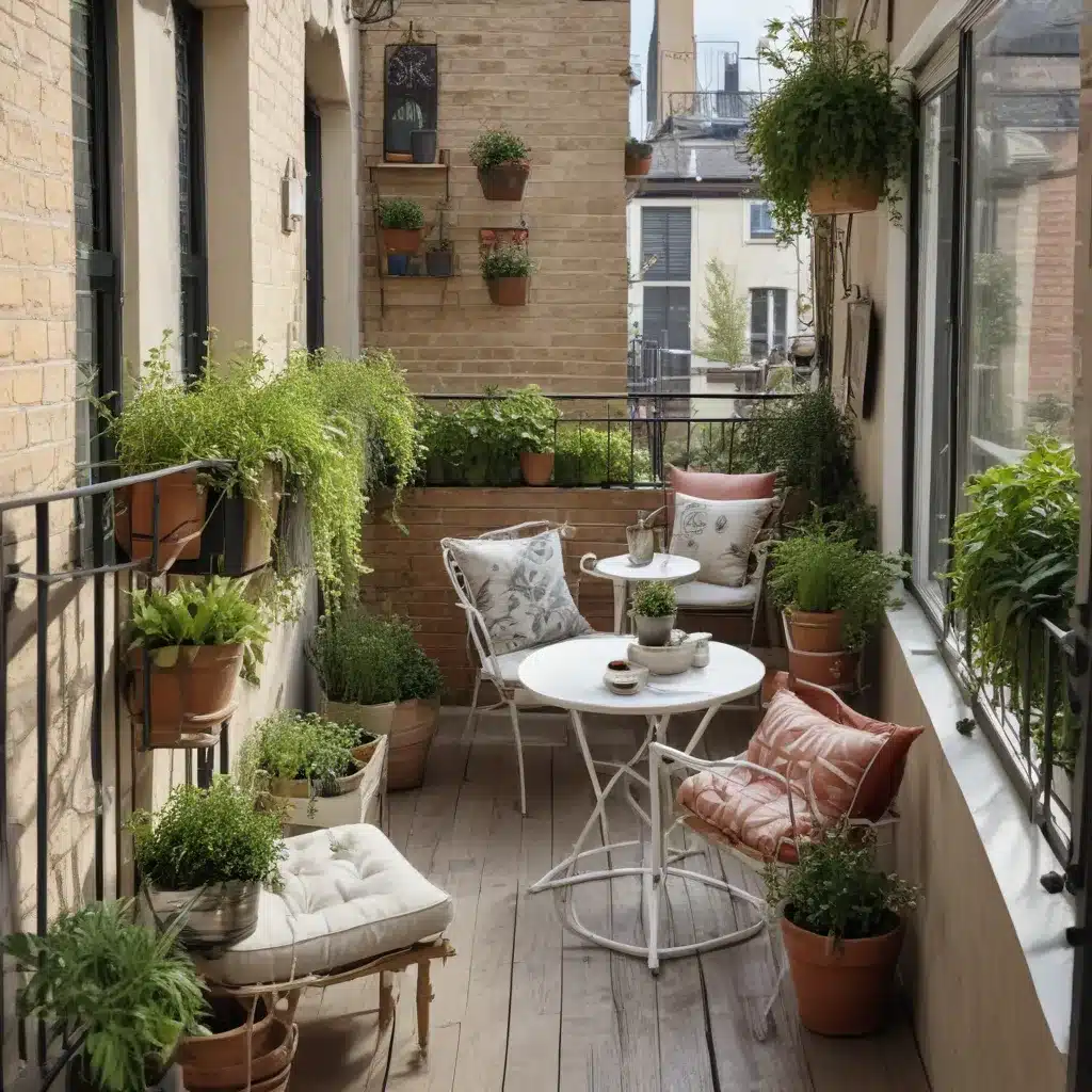 Make the Most of Small Balconies and Terraces