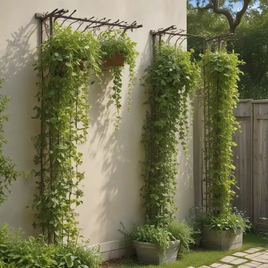 Make the Most of Vertical Space With Trellises and Vines Make the Most of Vertical Space With Trellises and Vines