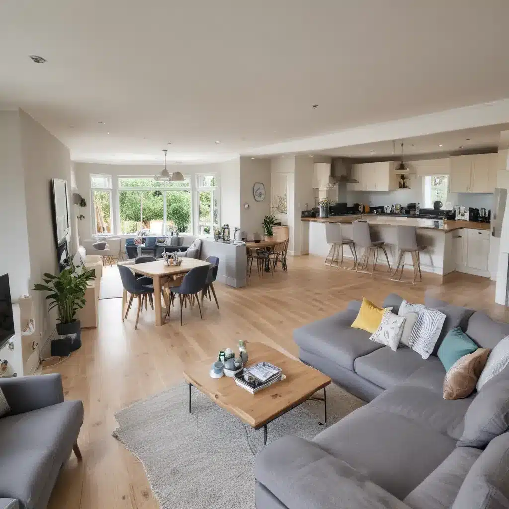 Making The Most Of An Open Plan Living Space