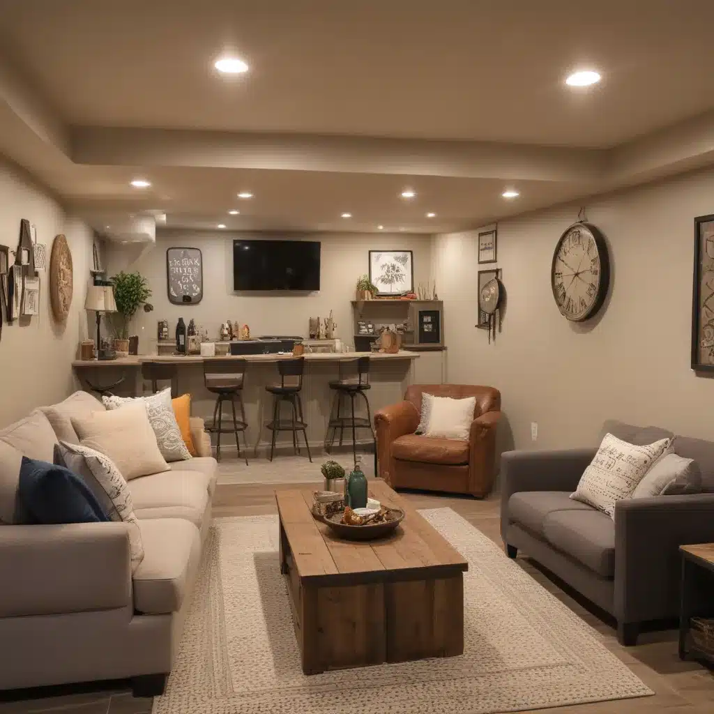 Making a Basement Feel Like a Welcoming Living Space