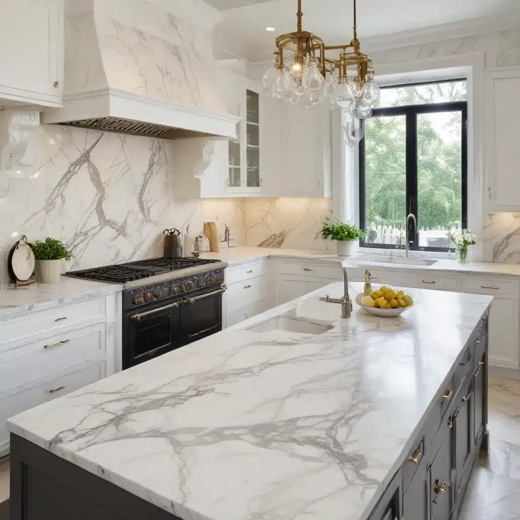 Marble Marvels: Elegant Kitchen Finishes