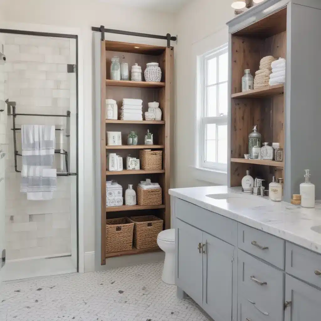 Maximize Storage In Your Bathroom Without An Expensive Remodel