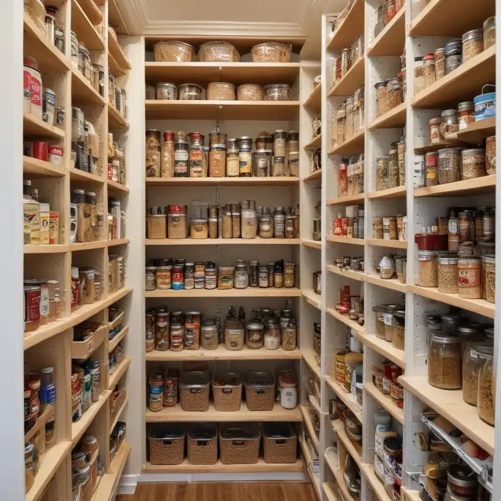 Maximizing Storage In A Small Kitchen Pantry