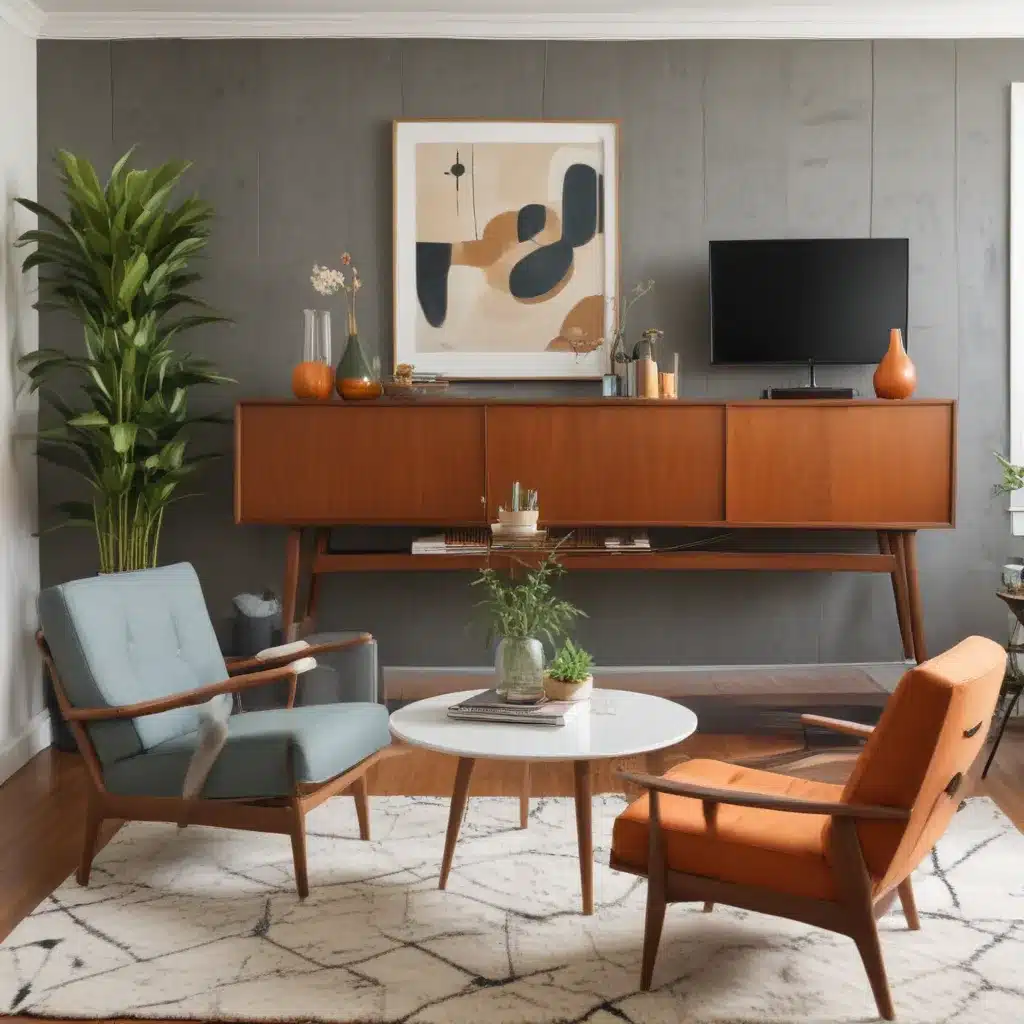 Mid-Century Modern Style On A Budget