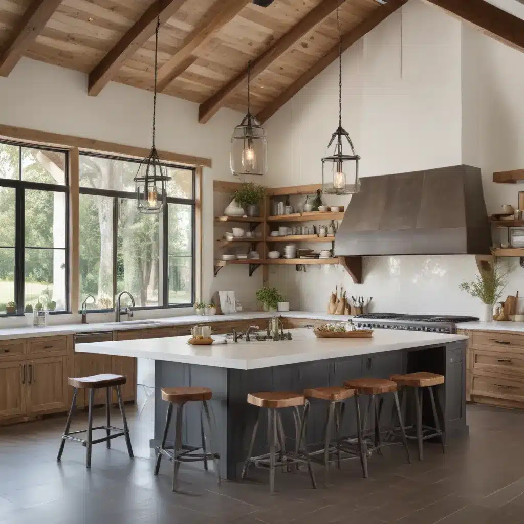 Modern Farmhouse: Blending Sleek and Rustic Elements