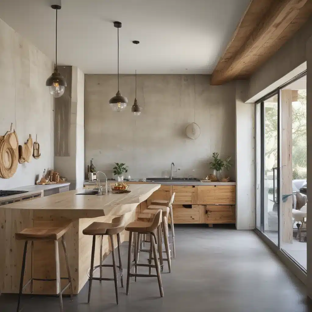 Modern Meets Rustic: Blending Sleek and Natural Materials