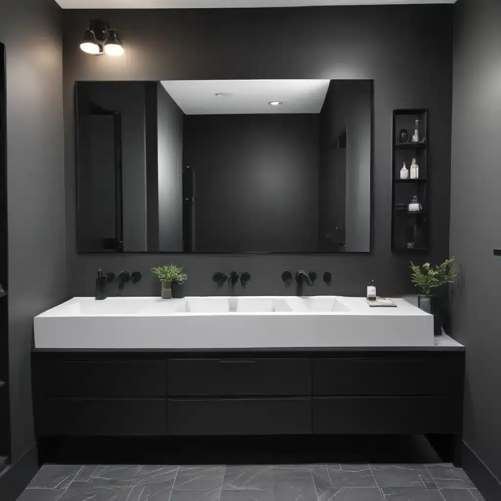 Modernize Your Bathroom With Matte Black Fixtures